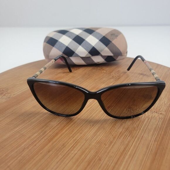 Burberry Sunglasses B 4117 3012 58[]14 140 2P Italy Nova Check W/Case - Picture 1 of 16